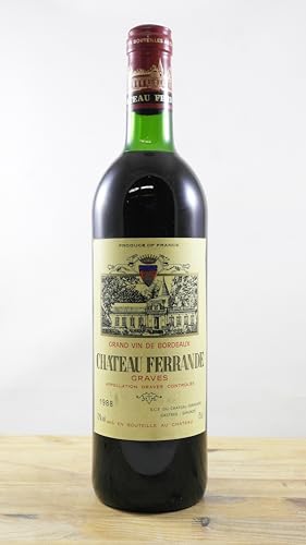 Château Ferrande Flasche Wein Jahrgang 1988 von occasionvin