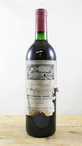 Château Fombrauge Flasche Wein Jahrgang 1986 EA von occasionvin