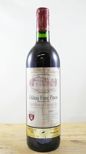 Château Franc Pipeau Descombes Flasche Wein Jahrgang 1993 ELA von occasionvin