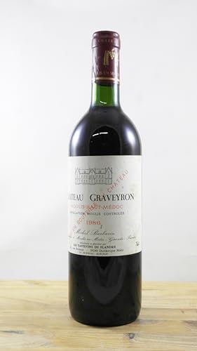 Château Graveyron Flasche Wein Jahrgang 1986 von occasionvin