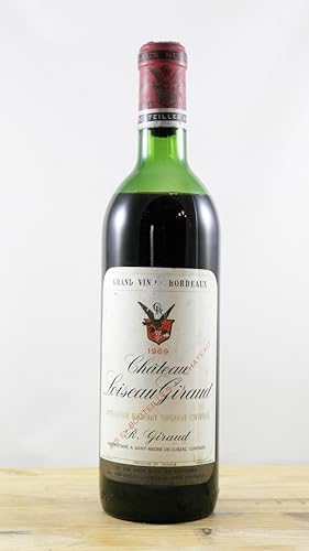 Château Loiseau Giraud Flasche Wein Jahrgang 1969 von occasionvin