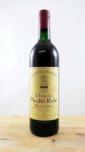 Château Moulin Riche Flasche Wein Jahrgang 1986 von occasionvin