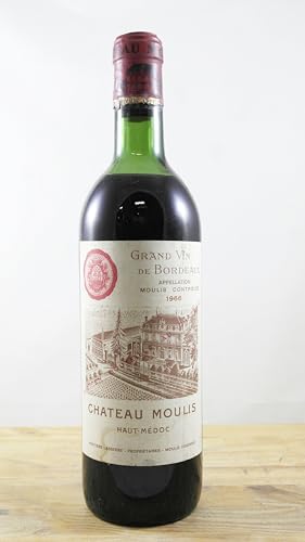 Château Moulis Flasche Wein Jahrgang 1966 CA von occasionvin