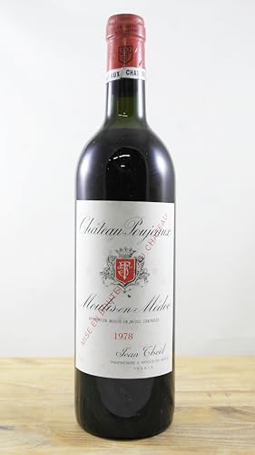 Château Poujeaux Flasche Wein Jahrgang 1978 von occasionvin