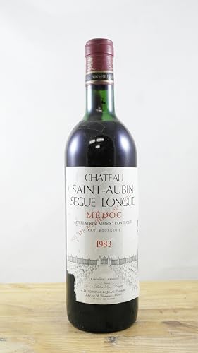 Château Saint-Aubin Segue Longue Flasche Wein Jahrgang 1983 von occasionvin