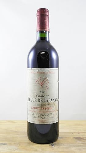 Château Ségur de Cabanac Flasche Wein Jahrgang 2000 von occasionvin