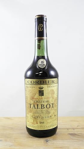 Château Talbot Flasche Wein Jahrgang 1968 von occasionvin