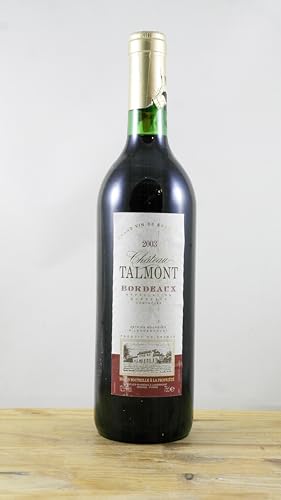 Château Talmont Flasche Wein Jahrgang 2003 von occasionvin