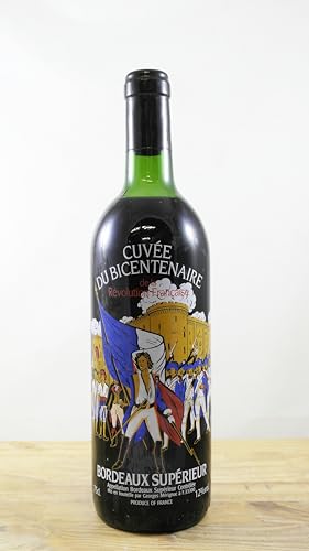 Cuvée du Bicentenaire de la Révolution Française Flasche Wein Jahrgang 1989 von occasionvin