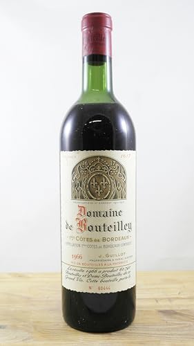 Domaine de Bouteilley Flasche Wein Jahrgang 1966 CS von occasionvin