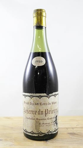 Grand Vin des Côtes du Rhône Réserve du Prieuré Flasche Wein Jahrgang 1959 von occasionvin