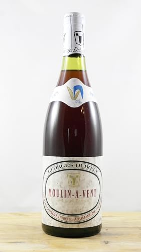 Moulin à Vent Goerges Duboeuf Flasche Wein Jahrgang 1975 von occasionvin