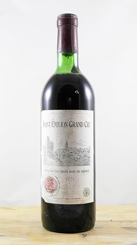 Saint-Emilion Grand Gru Blervaque Flasche Wein Jahrgang 1971 ELA von occasionvin