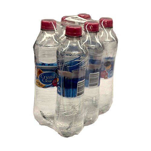 Crystal Clear Peach 6 x 0,5l PET-Flasche (Wasser mit Wasser Pfirsichgeschmack) von ohne Hersteller