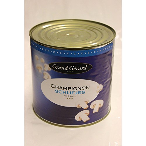 Grand Gérard Champignons de Paris Schijfjes 3l Dose (Champignonscheiben Klasse 2) von ohne Hersteller