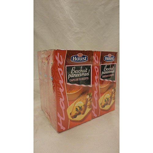 Haust Beschuit Paneermeel 6 x 150g Packung (Zwieback Paniermehl) von ohne Hersteller