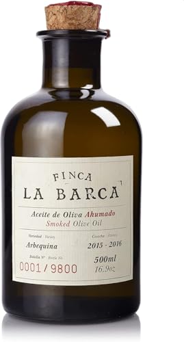 FINCA LA BARCA | Geräuchertes Olivenöl - 500 ml. von olivaoliva