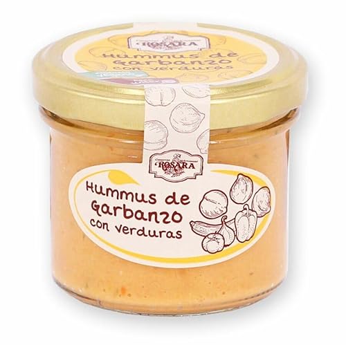 Kichererbsen-Hummus mit Gemüse Glas 125 ml von olivaoliva