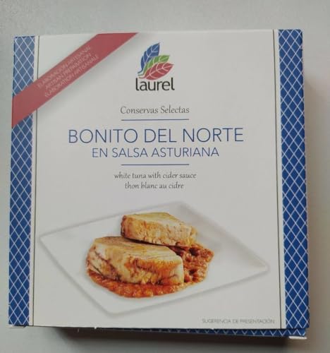 Laurel - Bonito del Norte in asturischer Soße Dose 280 g | Aromen von Asturien von olivaoliva