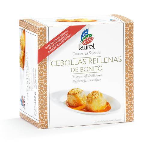 Laurel - Zwiebeln gefüllt mit Bonito Dose 400 g | Aromen von Asturien von olivaoliva
