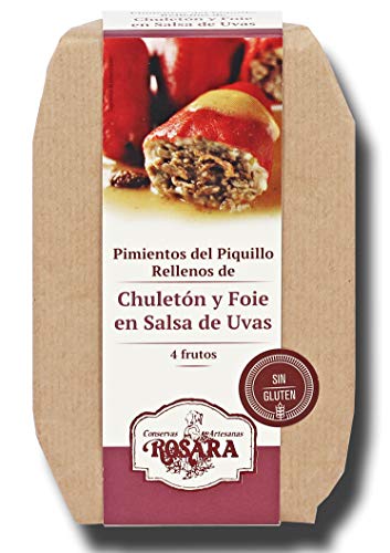 Mit Steak und Foie gefüllte Paprika Dose A-F 270 ml von olivaoliva