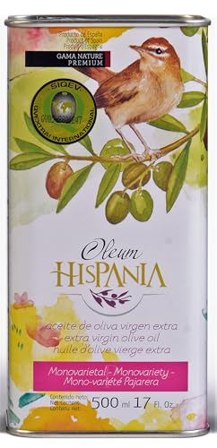 Oleum Hispania | Natives Olivenöl Extra Vogelhaussorte 500 ml Dose von olivaoliva