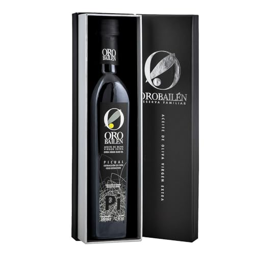 Oro Bailen Picual - Natives Olivenöl Extra - Deluxe-Koffer 1 Glasflasche 500 ml von olivaoliva