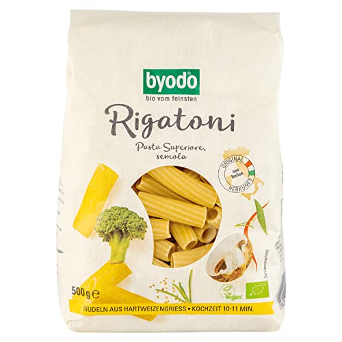 Byodo - Rigatoni - Hell / Semola - BIO - 500g - DE-ÖKO-013 von Byodo