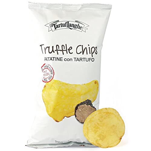 TartufLanghe - Trüffel-Chips (Tuber aestivum Vitt.) 100g, idealer Snack für jede Gelegenheit, Spezialität aus Italien von olivenoel.de