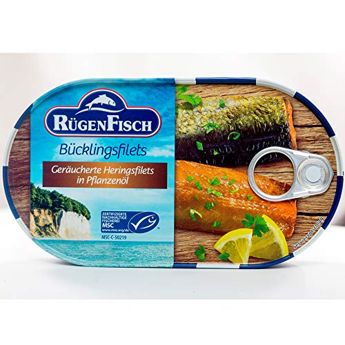 Bücklingsfilets 190g Rügenfisch - nostalgische DDR Kultprodukte - DDR Produkte von ostprodukte-versand