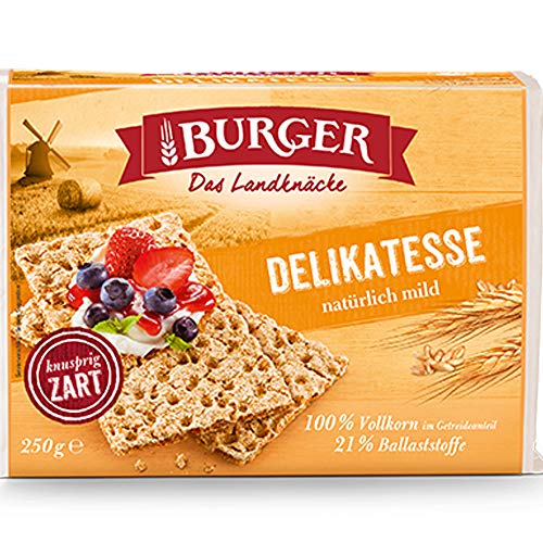 Burger Knäckebrot Delikatesse - nostalgische DDR Kultprodukte - Ossi Artikel von ostprodukte-versand