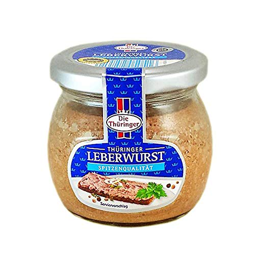 Die Thüringer Thüringer Leberwurst im Glas 300g von ostprodukte-versand