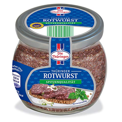 Die Thüringer Thüringer Rotwurst im Glas 300g von ostprodukte-versand