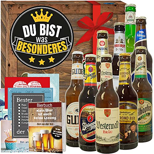 Du bist was Besonderes + Deutsche Bier Box + Geschenk du bist besonders von ostprodukte-versand