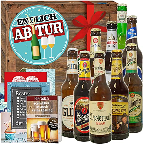 Endlich Abitur - Deutsche Bier Box - abitur abschluss Geschenk von ostprodukte-versand