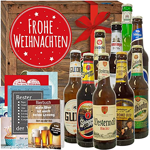 Frohe Weihnachten + Biere aus Deutschland + Geschenk zu Weihnachten von ostprodukte-versand