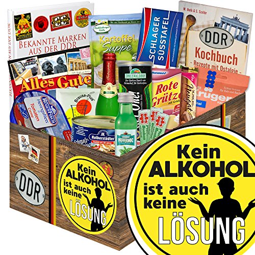 Kein Alkohol/Mann Geschenkidee/Spezialitäten Ostpaket von ostprodukte-versand