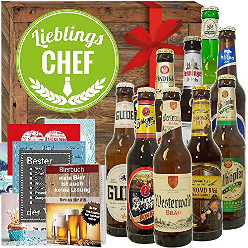 Lieblings-Chef - Deutsches Bier Set - Geschenke für den Lieblingf-Chef von ostprodukte-versand