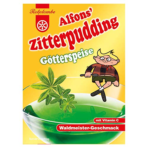 Rotplombe Alfons Zitterpudding Götterspeise Waldmeister 2er Pack - Ostwaren von ostprodukte-versand