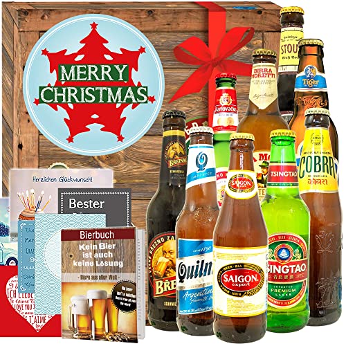 Weihnachtsbaum ++ Biere aus aller Welt ++ Geschenk zu Weihnachten von ostprodukte-versand