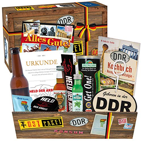 ostprodukte-versand DDR Box „Echte Männer in der DDR “ / Geschenke für Freund Geburtstag von ostprodukte-versand