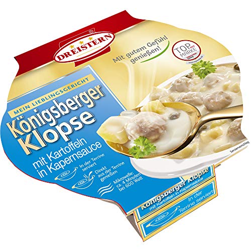 ostprodukte-versand Dreistern Königsberger Klöpse mit Kartoffeln von ostprodukte-versand