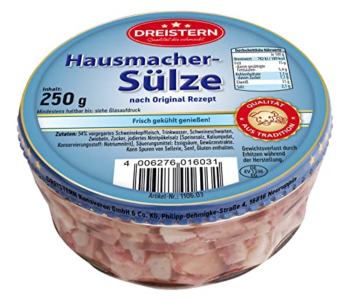 ostprodukte-versand Dreistern Schweinskopfsülze 250g von ostprodukte-versand