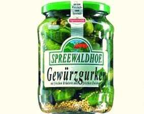 Spreewaldhof Gewürzgurken Spreelinge aus dem Spreewald - tolle DDR Kultprodukte - Ostwaren von ostprodukte-versand