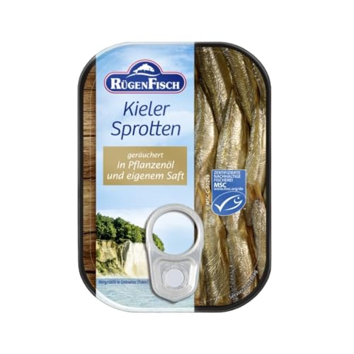 Kieler Sprotten 106g Rügenfisch - nostalgische DDR Kultprodukte - DDR Produkte von ostprodukte-versand