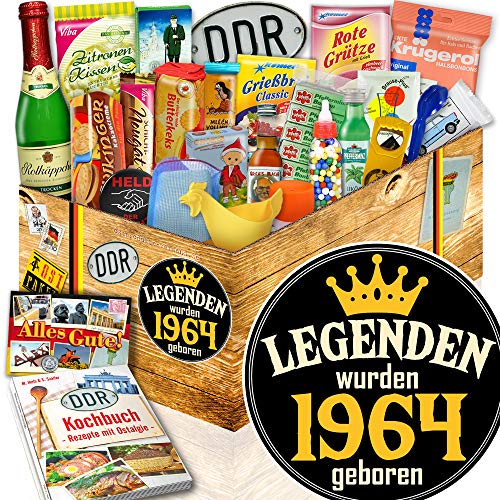 Legenden 1964 ++ Geburtstag Geschenk 60. Frau ++ 24x Allerlei DDR von ostprodukte-versand