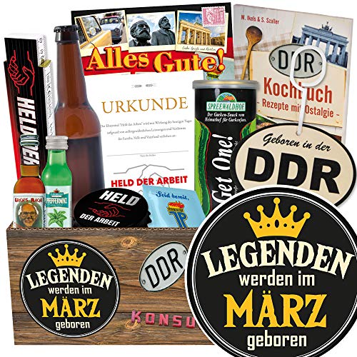 Legenden März/Ostbox für den Mann/März Geschenkidee von ostprodukte-versand