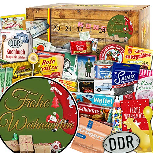 Weihnachtskalender DDR + Adventskalender Ideen 2024 von ostprodukte-versand