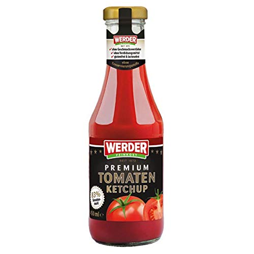 Werder Premium Tomatenketchup 450 ml - nostalgische DDR Kultprodukte von ostprodukte-versand