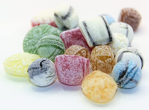 100 gr. Bremer Bonbon Mischung mit vielen Kräuterbonbons unserer Einzel Sorten die Jahrmarkt Süßigkeit von Jahrmarktbonbon von pin24shop